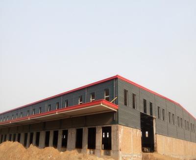 China Steel Fabricated House Garage Easy Assemble Low Cost Metal Building Prefab Steel Structure Warehouse for sale