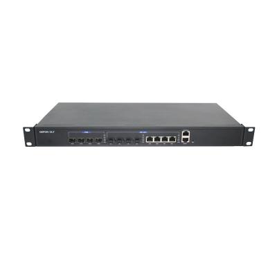 China New original China supplier 1U FTTH EPON 4 PON ports EPON OLT price with 4 pcs pon SFP module for sale