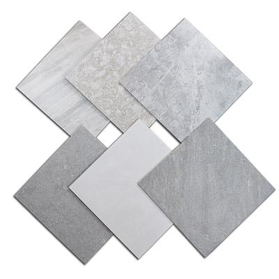 China Design Glazed Rustic Tiles 60x60 Matte Gray Finish Brick Terrazzo Porcelain Floor Tiles for sale