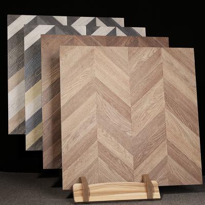 China Sunnda Rustic Herringbone Pattern Tiles Wood Tiles Ceramic For Floor&wall for sale