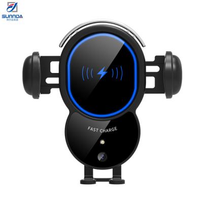 China Mini ABS 360 Air Vent Mount Universal Magnetic Wireless Charger Car Mobile Phone Holder for sale