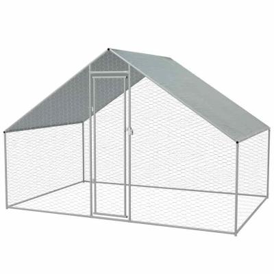 China Chicken Run 2m X 4m Walk In Pet Cage Coop For Rabbit Hen Cage Pen Chicken Coop Chicken Cage for sale