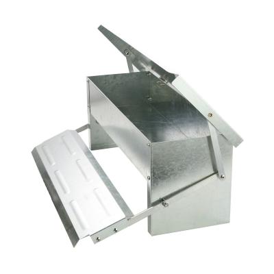 China Rat Proof Galvanized Steel 8.2L Auto Chicken Feeder for sale