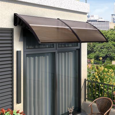 China 100x300cm mail order Door Window Awning Canopy Manual Awning Garden Shade Patio Canopy  for sale