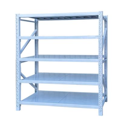 China Customized Lightweight Adjustable Corrosion Protection Pallet Rack Storage Boltless Rack Garage Warehouse Shelf for sale