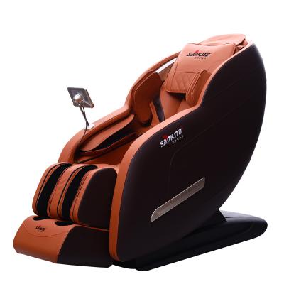 China Luxury Modern 3D Massage Chair Full Body 3D ElectricSmart Recliner SL Track 4D Weightlessness Massage Chair For Home Office for sale