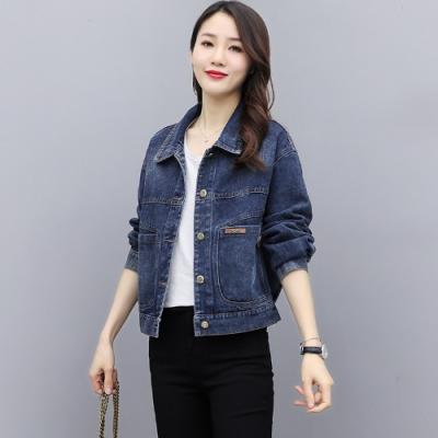 China 2023 New Viable Women's Spring Embroidered Denim Coat Short Show Loose All With Fashion Jackets For Women C220 for sale