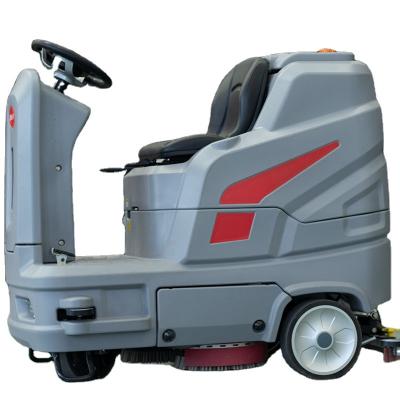 China Hotels Electric Floor Scrubber Automatic Floor Scrubber Machine Sweeper Floor Cleaning Scrubber for sale