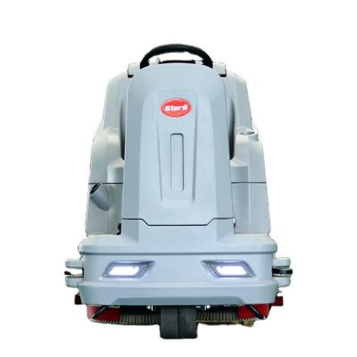 China Hotels HaiyuSX900 Autoscrubber Automatic Commercial Epoxy Marble Tile Lathe On The Floor Cleaning Machine for sale