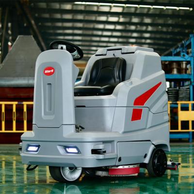 China Hotels Ride On Scrubber Automatic Floor Cleaning Machine for sale