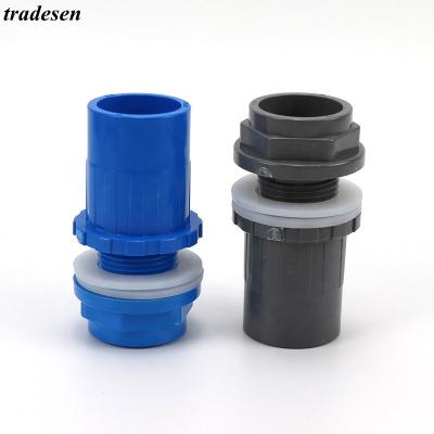 China Aquarium/Garden HOME ID 20~50mm PVC Pipe Butt Aquarium Drain Joints DIY Home Tube Elbow Water Drainage Connectors Fittings for sale