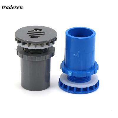 China Aquarium/Garden HOME ID 20~50mm PVC Pipe Butt Aquarium Drain Joints DIY Home Tube Elbow Water Drainage Connectors Fittings for sale