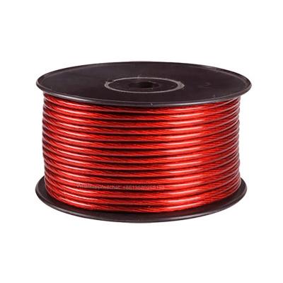 China Car Transparent PVC OFC CCA Power Ground Cable 8Gauge GA AWG for Car Amplifier for sale