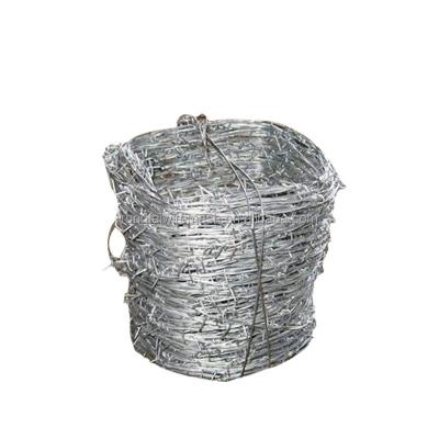 China Great Protection Customized Specifications 12.5 Iron Barbed Wire Products for sale