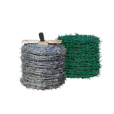 China Big Protection Factory Supply Double Twisted 4mm 2 Point Barbed Wire 12 Gauge for sale