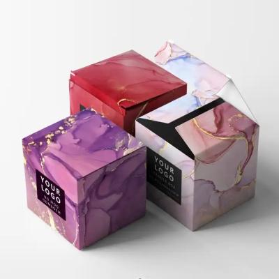 China Recyclable Custom Luxury Candle Set Gift Packaging Box Candle Packaging Boxes for Candle for sale