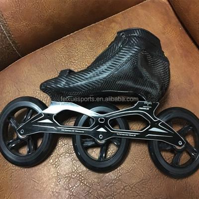 China Carbon Fiber Fashion Speed ​​Skate Shoes 3*125 4*110 Inline Skates for sale