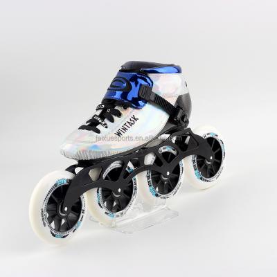 China Professional Online Carbon Fiber Speed ​​Skates Carbon Fiber 4 Wheel Shoes for sale