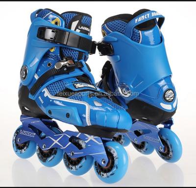 China Strength PP Composite Material Professional Aggressive Inline Skates Single Wheel Shoes For Lady Gents for sale