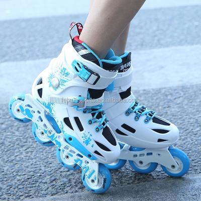 China Cheapest pp composite material skates resistance online skates inline skates student skates shoes for mens wemen for sale