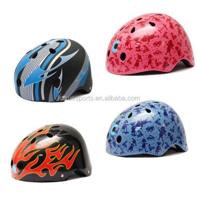 China PC+EPS Safety Skate Curling Helmet For Adults And Kids Bike Helmets, Skating Helmets, Skateboard Helmet for sale