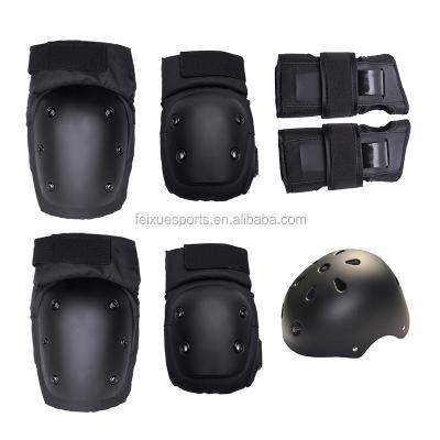 China TPU Sports Extreme Safety Protective Guards With Helmets Wrist Elbow Knee Pads For Adult Kids for sale