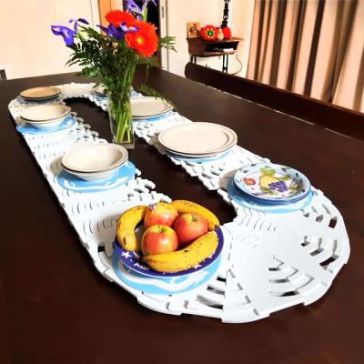 China Lazy Susan for Rectangular Tables Easy Clean and Storage Lazy Susan for Large Table for sale