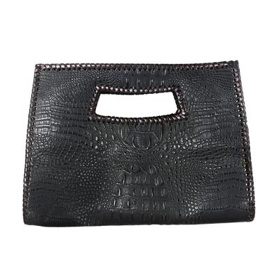 China Women Crocodile Pattern Best Price Convenient Handbag Wholesale PU Handbag For Women for sale