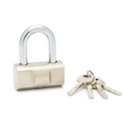 China Hot Selling Nickel Plated Padlock Padlock Iron Padlock Outdoor Key Outdoor Lock HM02 for sale