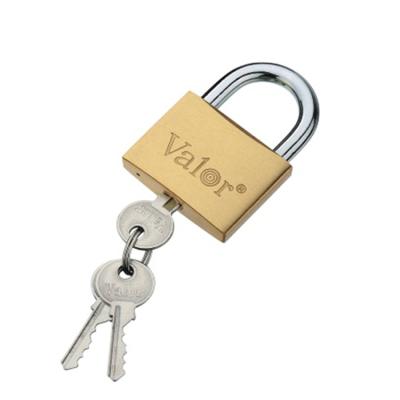 China Wholesale china made factory price middle type brass lock with normal key solid brass lock HB2 for sale