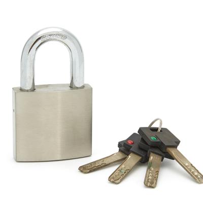 China New arrival arc type stainless steel padlock euro cylinder replace antique stainless steel lock padlock SS08 for sale