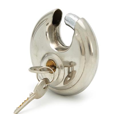 China Hot Selling Cylinder 90MM 60MM 70MM 80MM Made in China Security #201 Stainless Steel Padlock Rustproof Disc Lock Brass Lock SD01 for sale