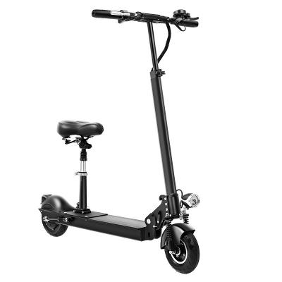 China LED Lights 2020 New Arrival 10 Inch Motor 350w Motor 350w Single Powerful Foldable Adult E Scooter Electric Scooter For Europe Market for sale