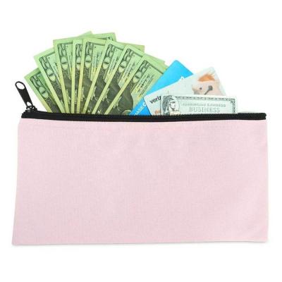 China Fashion Customized Zippered Money Pouch Bank Bag for sale