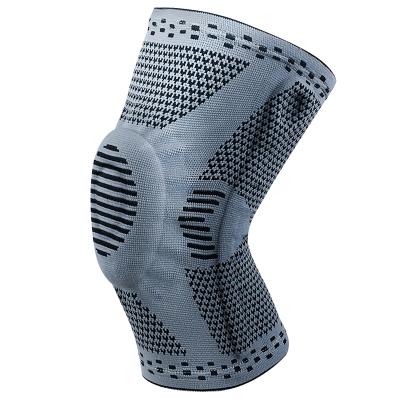 China Breathable Elastic/High/Soft Compression Knee Brace High Elastic Knee Brace Compression Sleeve Patella Stabilizer for sale