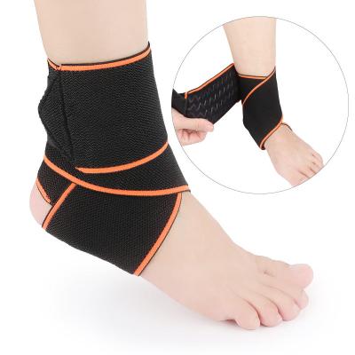 China Breathable Anti Slip Compression Ankle Sleeve Braces Wrap For Injury Recovery Sprains Ankle Brace For Running Basketball for sale