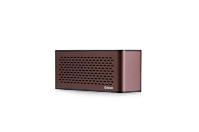 China Metal Case Waterproof Mini  wireless Bluetooth Speaker Max Pi Copper Colour Double Elegant 2*3w for sale