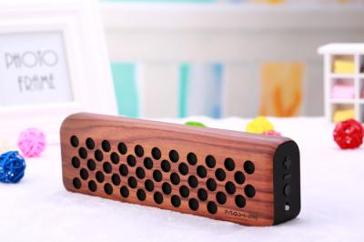 China Stereo Wooden Top Bluetooth Speakers With USB Charger For Portable Wireless Audio Player for sale