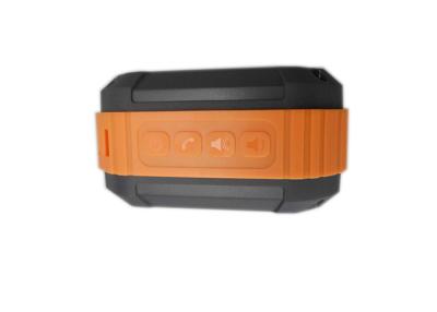 China Green Orange Small Portable Bluetooth Speaker ABS Metal Materila Case for sale