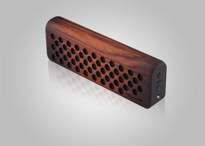 China Wooden Portable Super Bass Home Bluetooth Speakers , Wireless Sport Bluetooth Speaker for sale