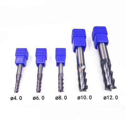 China Carbide Milling Machining Blade Threaded Tungsten End Mill Safety Steel Milling Cutter Set CNC PM-4E-D1.0 Global 2.0 3.0 4.0 5, 0 6.0 7.0 8.0 9.0 for sale