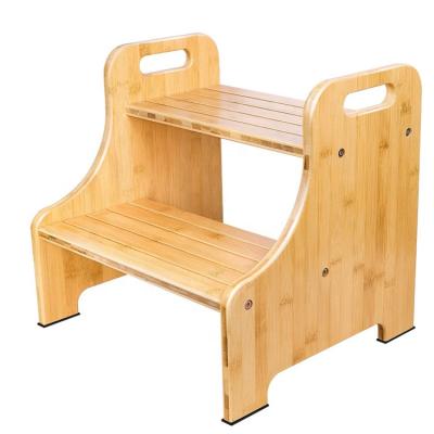 China Custom Foldable Hot Selling Non-Slip Step Kit Wooden Folding Stool for sale