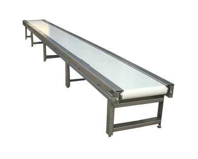 China Heat Resistant PVC Conveyor Belt Heat Resistant Food And Cardboard Hot Sale White Cooling Price for sale