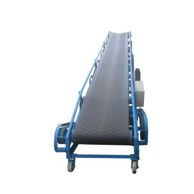 China Customer Request Top Selling 50kg Bags Warehouse Belt Conveyor Wide Loading System for sale