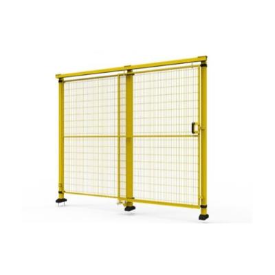 China 2023 Hot Sale Easily Assembled Metal Post Fence For Robot Workshop Isolation Network for sale