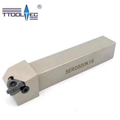 China SER2020-K16, SEL2020-K16 Turning External Thread Holder, SER2525-M16 Turning Tool Holder, SEL2525-M16, CNC Lathe Thread Tool Tools for sale