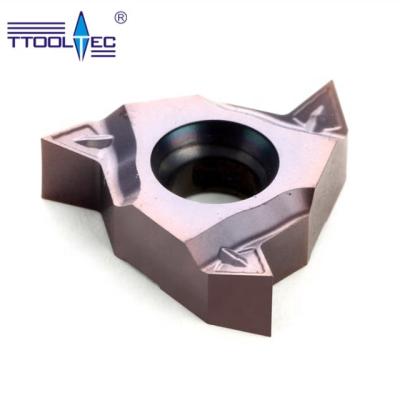 China Thread Turning Tool Carbide Threading Inserts 16IRAG60, 16IRMAG60 IC908 3IRAG60 CNC Carbide Cutting Tools for sale