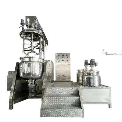 China High Efficiency Machine Skin Cream Pressure Vessel Liquid Emulsifying Body Cream Face Cream Making Machine for sale