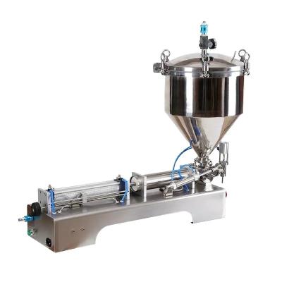 China Food Double Nozzles Vertical Ointment Filling Machine / Full Nozzle Automatic Pneumatic Liquid Filling Machine for sale