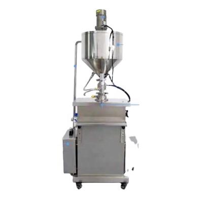 China Semi-automatic Food Vertical Paste Filling Machine Liquid Food Shampoo Lotion Equipment Liquid Paste Filling Machine for sale